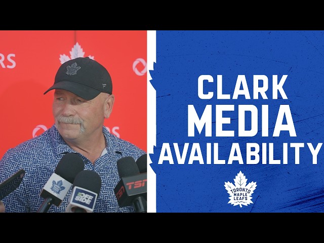 Wendel Clark | Media Availability presented by Rogers | Leafs & Legends Charity Golf Classic