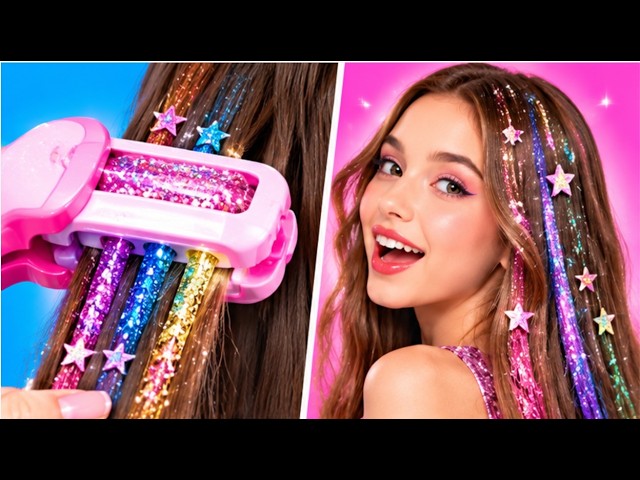 BEST BEAUTY GADGETS YOU NEED TO TRY || From Nerd to Beauty Queen! Fantastic Hair Ideas by 123 GO!