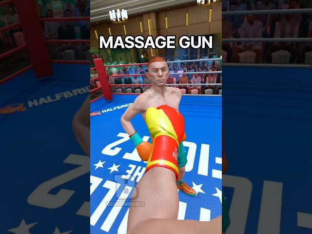Goofy Massage Gun Strategy! episode 3 - VR Boxing - The Thrill of the Fight 2 #vr #boxing #funny