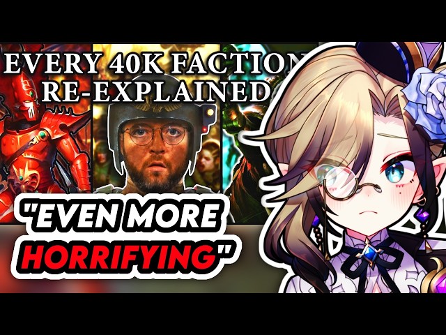 MIYA REACTS TO WARHAMMER 40K FACTION RE-EXPLAINED BY BRICKY PART 1 | Kiseki Miya Reaction