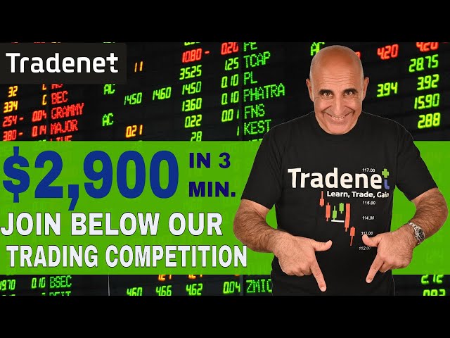 Day Trading for $2,900 in 3 minutes & the Trading Competition!