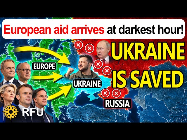 Europe sends MASSIVE aid packages to secure Ukraine through the Starlink outage