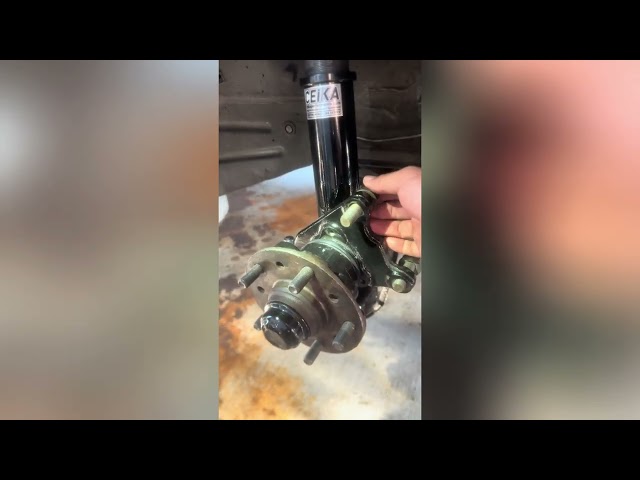 Installing 350Z Brembo on My 300zx Z31 Part 2