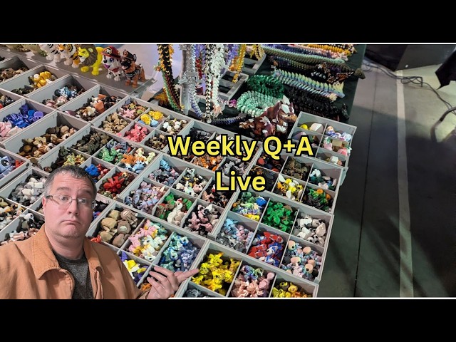 LIVE: Festival Prep Work & New Designer Talk – Monday Print Farm Q&A