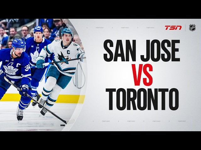 Toronto Maple Leafs vs. San Jose Sharks | NHL Highlights