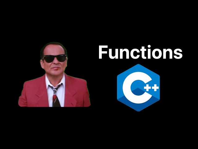 How To Write A Function In C++