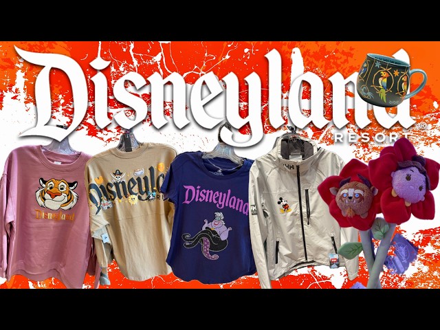 DISNEYLAND JUST DROPPED SO MUCH NEW MERCH! Spirit Jerseys, Villains Shirt , & More!