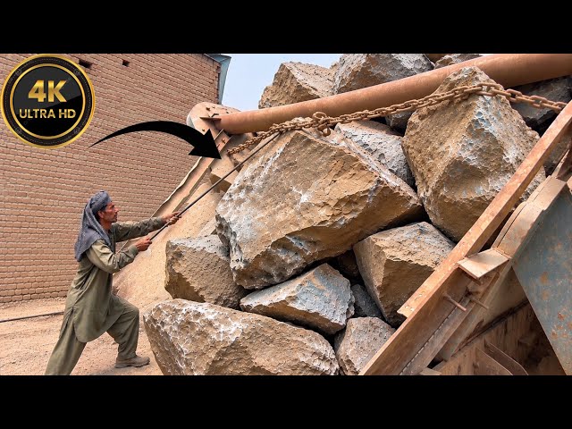 👹Top BiG Rock Crusher Machine:A Giant in Action"Big Rocks Crushing:A Powerful Process#rockcrusher!