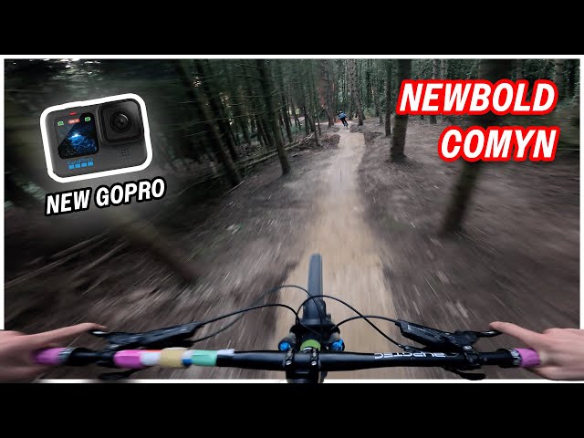 Evening Ride At NEWBOLD COMYN Bike Park - Testing The NEW GOPRO HERO 12!
