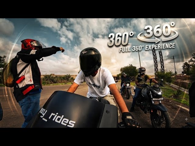 360 Degree video BikeRide #bikeride #4k #riders #vr #360camera #360degree #insta360 #youtube #share 