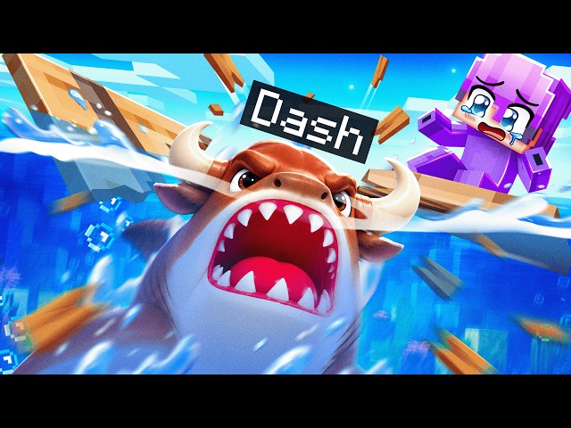 I Became a BULLSHARK on a One RAFT!