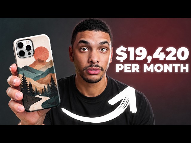 Laziest Way to Make Money Selling AI Phone Cases (Tutorial)