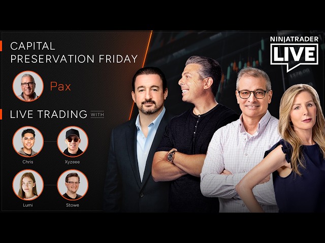 NinjaTrader Live | Futures Trading + Market Analysis | Pax, Chris + Xy, Lumi + Stowe (10/2/26)
