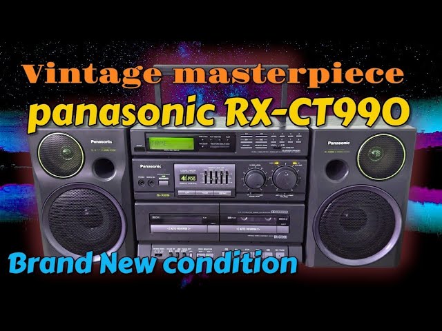 Panasonic RX-CT990 Stereo Review & For Sale | Powerful Vintage Sound | Call 7814782002