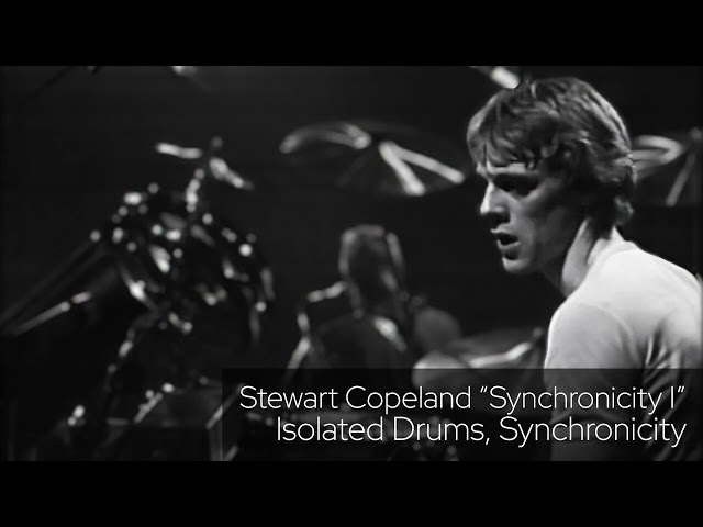 Stewart Copeland "Synchronicity I" (The Police) Isolated Drums