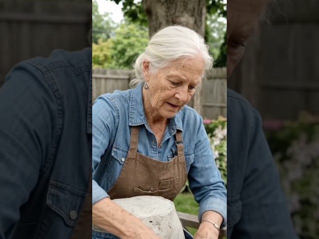 DIY Concrete Jeans Garden Sculpture Tutorial! 👖✨