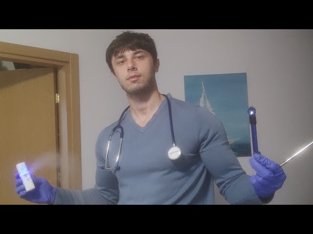 ASMR Medical Examination For Treating Your Cold
