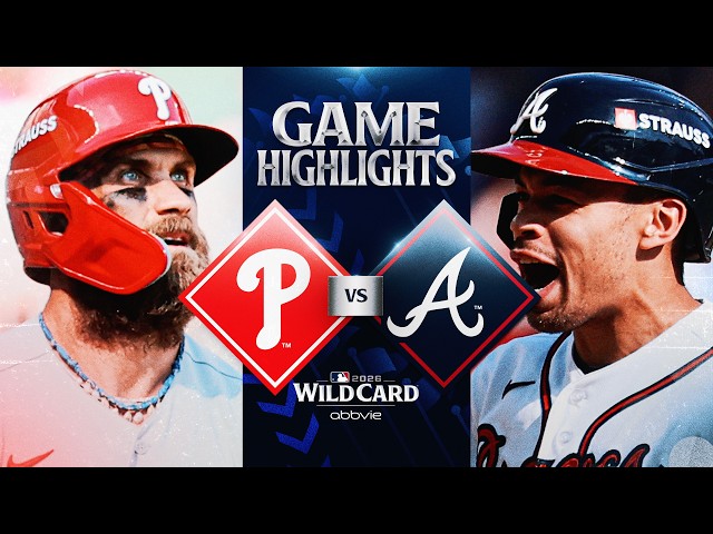 PHILLIES vs. BRAVES: Wild Card Full Game 2 Highlights (September 30) | 2026 MLB Season