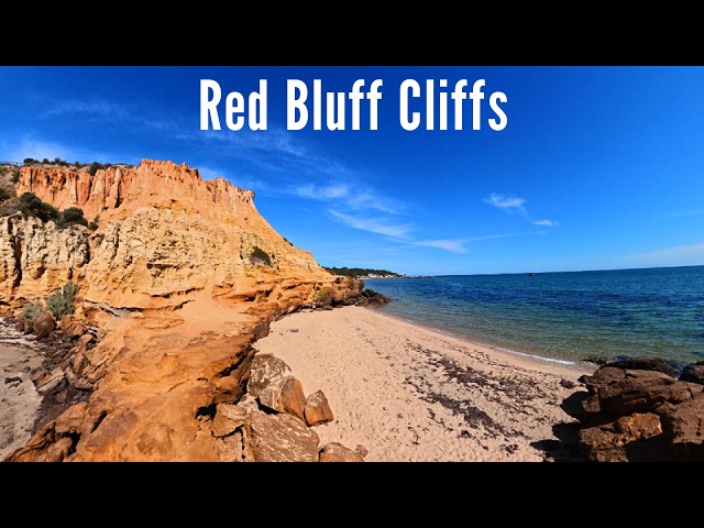 Red Bluff Cliffs Australia 360 Video (VR) 8k resolution