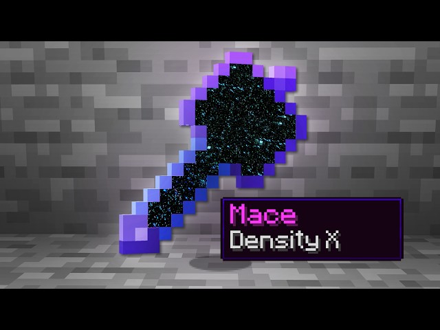 Minecraft, But With Custom Maces…