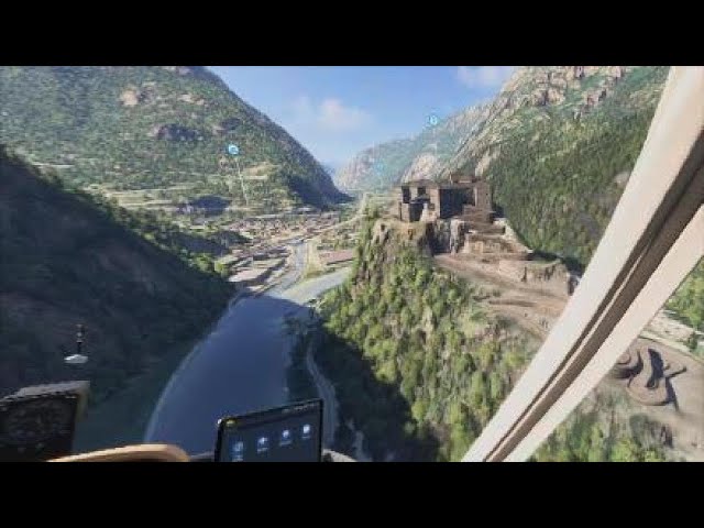 PS5 Pro / PSVR2 - Microsoft Flight Simulator 2024 VR Beta - Flying Around After a Patch
