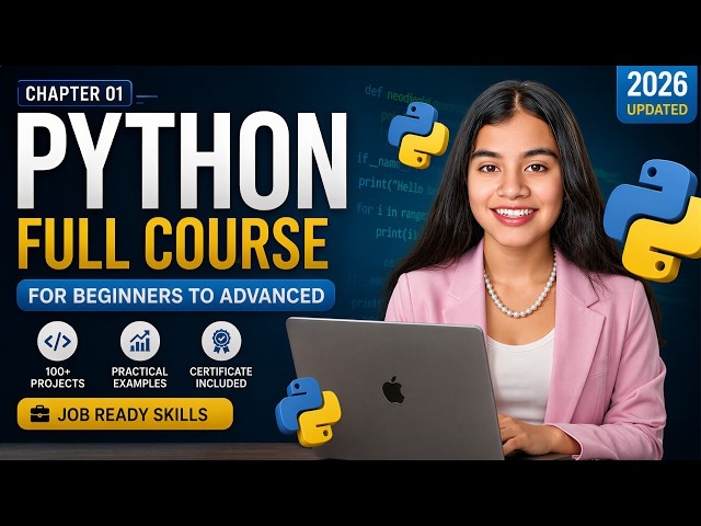 Python Tutorial for Beginners | Setup & First Program | Chapter 1