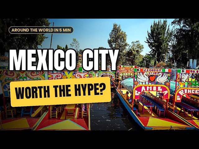 MEXICO CITY in 5 Minutes: Pyramids, Tacos & 7 Must-Sees