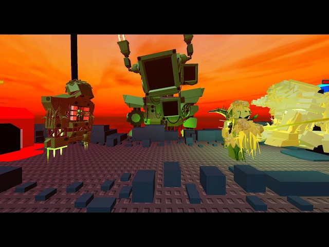 Normal version of chapter 5 enemies vs their tumored version