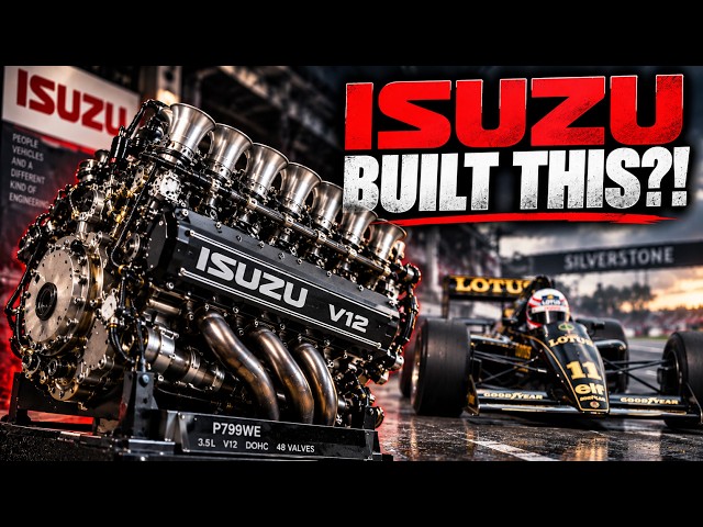 The Isuzu V12 That Secretly Made It Into a Formula 1 Car