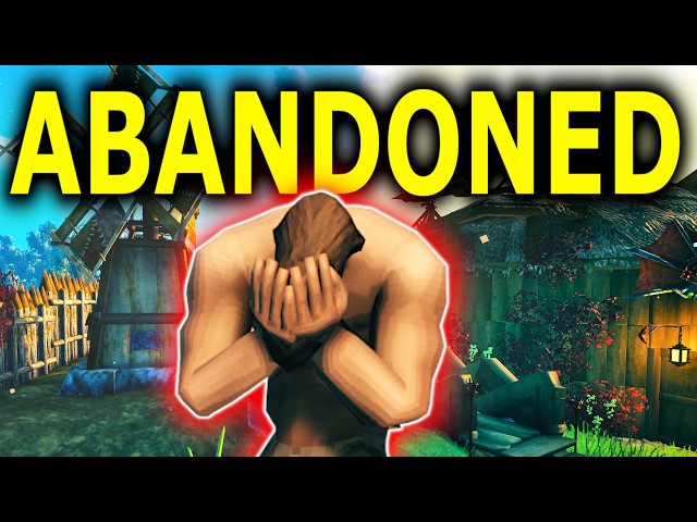 I Explored An ABANDONED Hardcore Valheim Server
