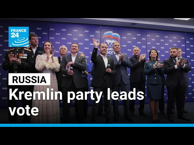 Russia: Kremlin party dominates controlled vote • FRANCE 24 English