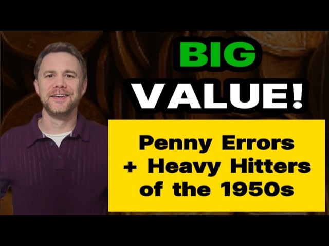 SUPER VALUABLE Penny Errors Worth BIG Money (1950 to 1959)