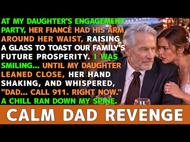 At my daughter's engagement, the groom raised a toast. She whispered, "Dad... call 911. Right now."