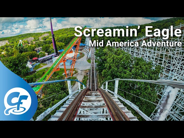 Screamin' Eagle front seat on-ride 4K POV Mid America Adventure