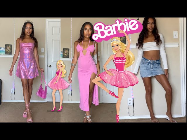Barbie Inspired Outfits 💓 #barbie #barbiedoll #barbiegirl #shein SHEIN Outfits @SHEINOFFICIAL