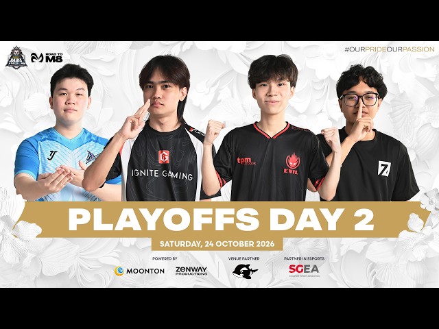 🔴 LIVE | MPL SG S12 | Playoffs Day 2