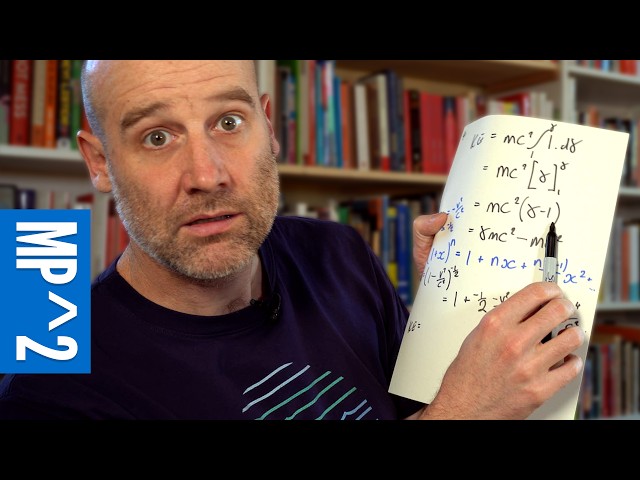 All the uncut maths for the 'Is Kinetic Energy actually ½mv²?' video