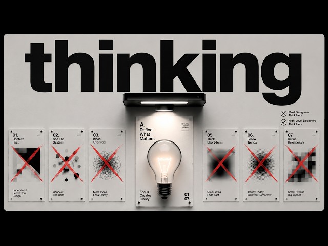 The ONLY Video You Need To Learn High-Level Design Thinking