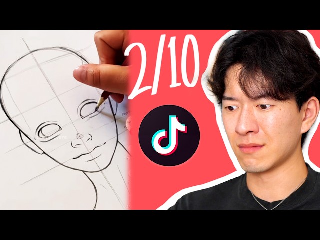 RATING TIKTOK ART TUTORIALS 😭 20 (I got ragebaited)