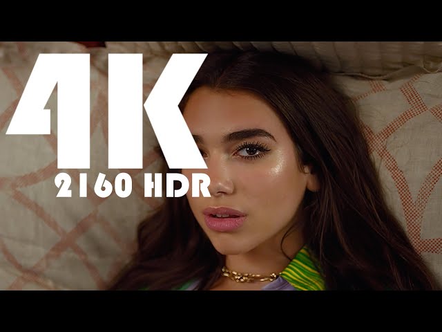 Dua Lipa New Rules (4K 120FPS HDR)