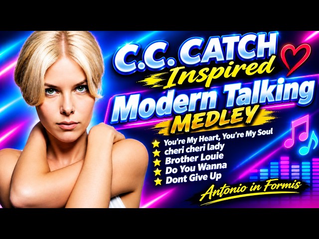 C.C. Catch Sings Modern Talking ❤️ MEGA MEDLEY | 5 Iconic 80s Hits