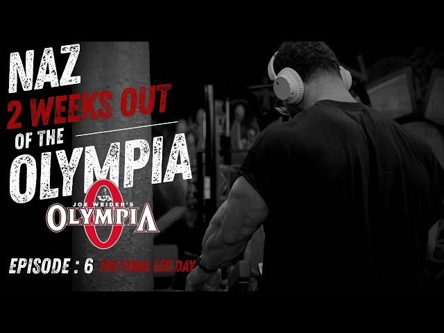 My mindset ahead of the Olympia 