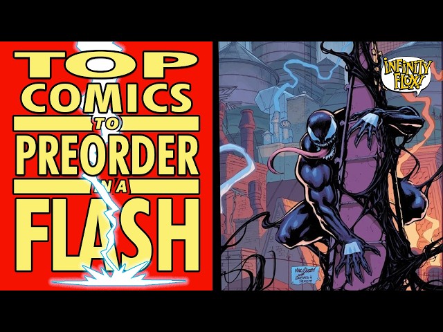Top Comics to Preorder in a Flash! 10 Comics & Covers to Preorder Now in Just 10 Minutes for 9/9
