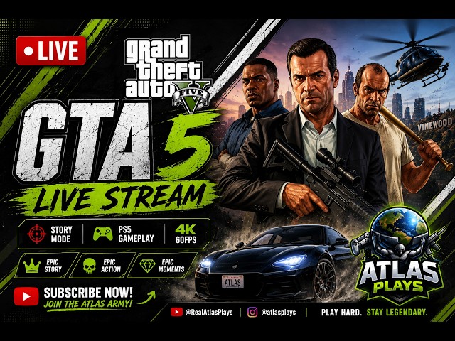 🔴 GTA 5 LIVE | PS5 Gameplay 4K 60FPS | Story Mode 🔥 Epic Action & Missions
