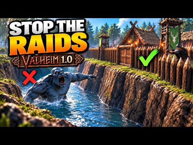 How to Make Your Base ACTUALLY SAFE in Valheim 1.0