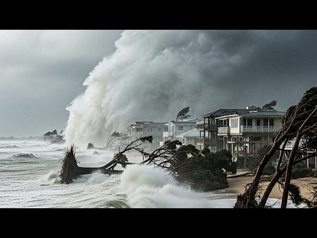 UK chaos today..!! Storm Austen hits Cornwall and Devon; schools closed