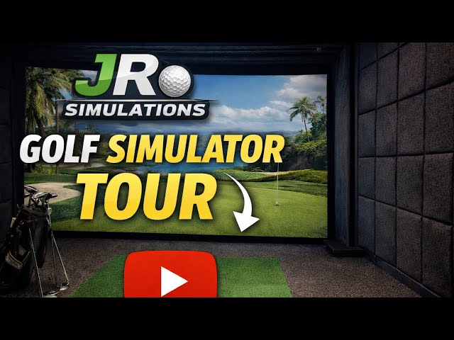 👉 16x24 Golf Simulator Shed Tour | DIY Backyard Golf Sim Build