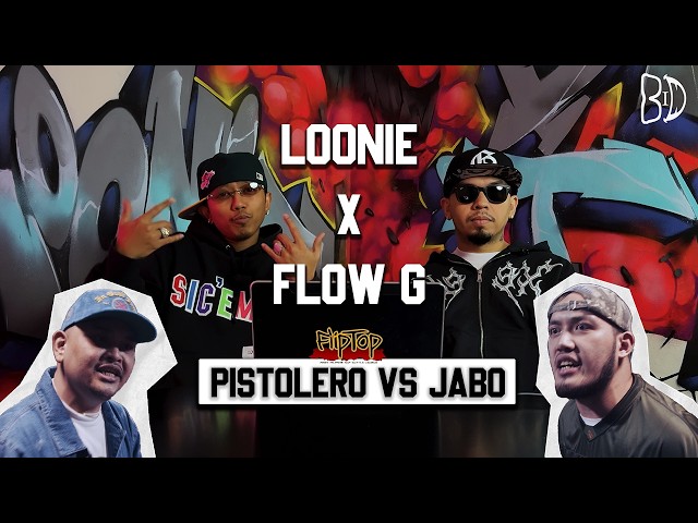 LOONIE × FLOW G | BREAK IT DOWN: Rap Battle Review E395 |  PISTOLERO VS JABO