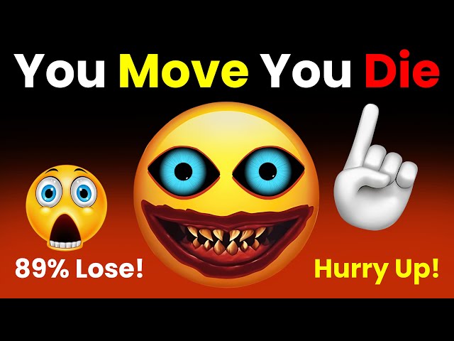 Try Not To MOVE ❌😰 You Move You Die! 😳🙄