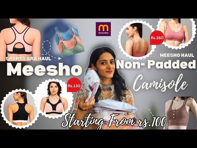 Don't Buy Wrong Bra ❌️ Meesho Bra Haul Non Padded Bra | Daily Wear bra | Daily Wear #meeshohaul